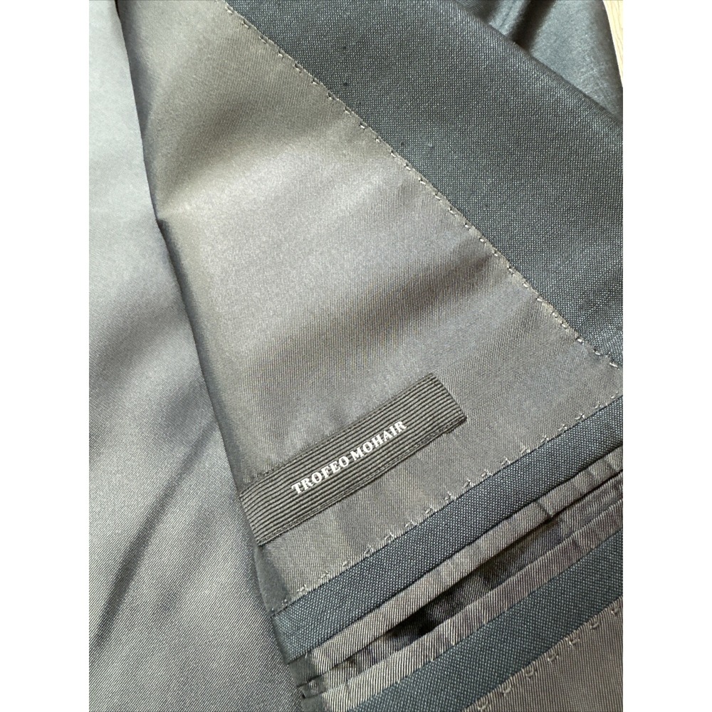 Zegna X Saks "Mila" Travel Blazer Sport Coat Size 44L Unique Color Slim Fit NEW! - Picture 7 of 12